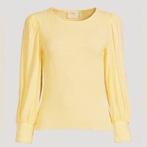 Nation Ltd. Loren Smocked Long Sleeve